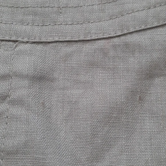 Linen Button Front Jacket Blazer - Picture 13 of 13